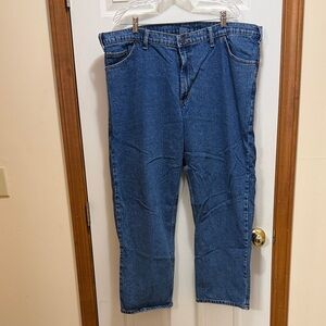 Men's Relaxed Fit Blue Jeans